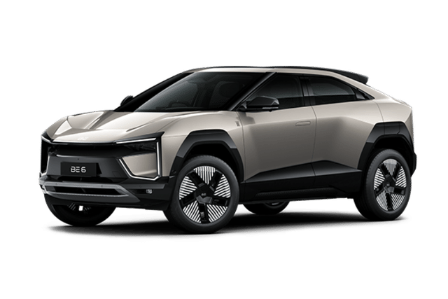 Mahindra Be 6e Desert Myst Color Image